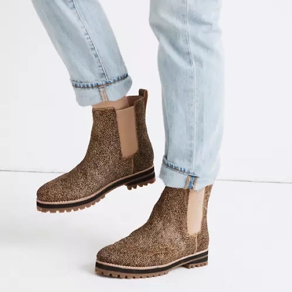 Madewell Shoes - Madewell Ivy Chelsea Boot in Calf Hair